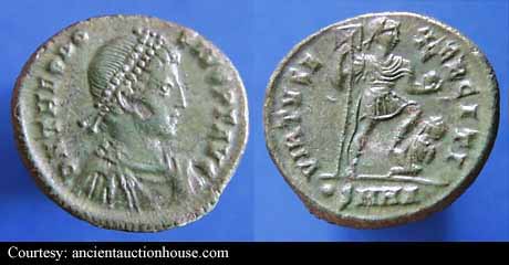 монета Древнего Рима