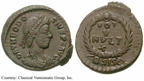 монета Древнего Рима