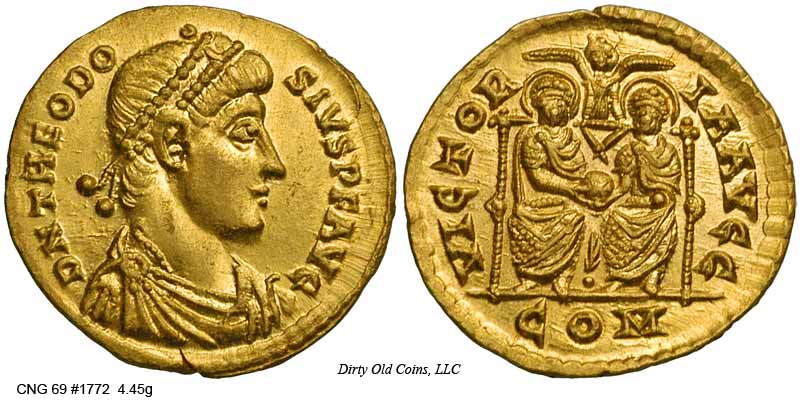 монета Древнего Рима