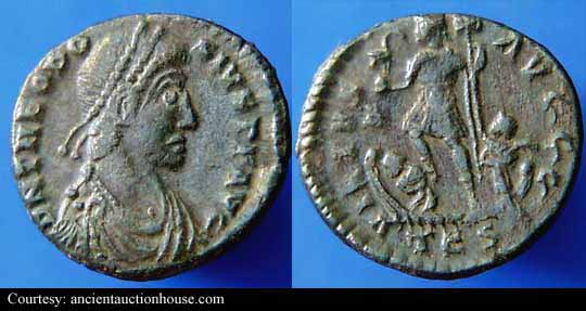 монета Древнего Рима