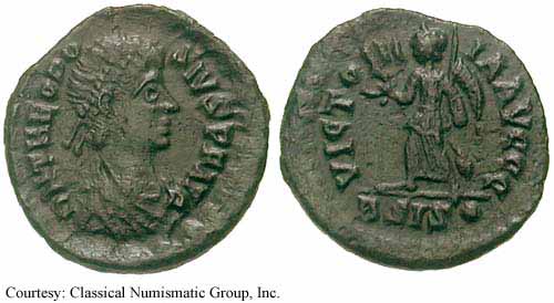 монета Древнего Рима