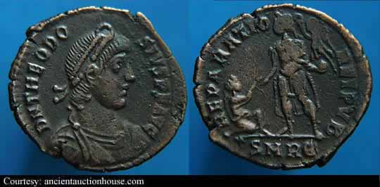 монета Древнего Рима