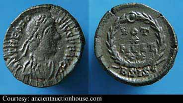 монета Древнего Рима