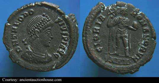 монета Древнего Рима