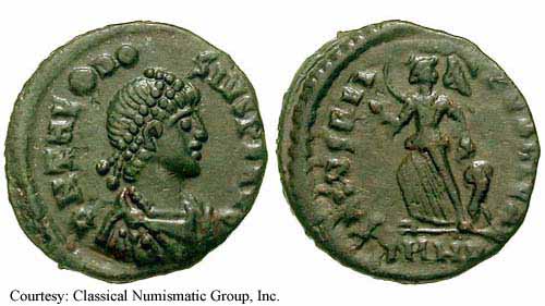 монета Древнего Рима