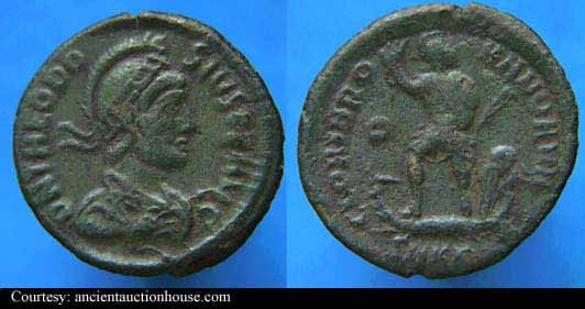 монета Древнего Рима