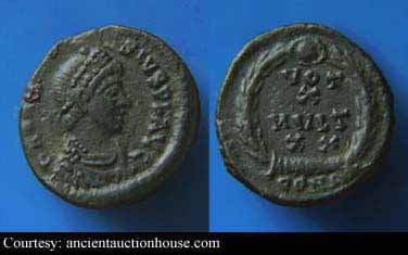 монета Древнего Рима