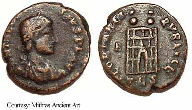 монета Древнего Рима