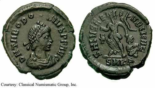 монета Древнего Рима