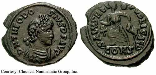 монета Древнего Рима