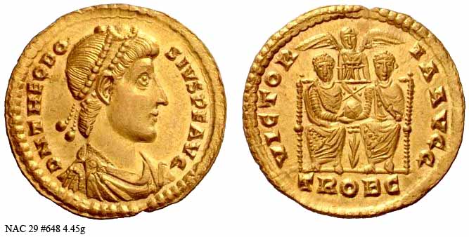 монета Древнего Рима