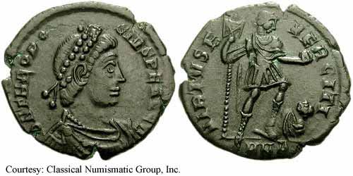 монета Древнего Рима