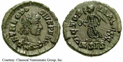 монета Древнего Рима