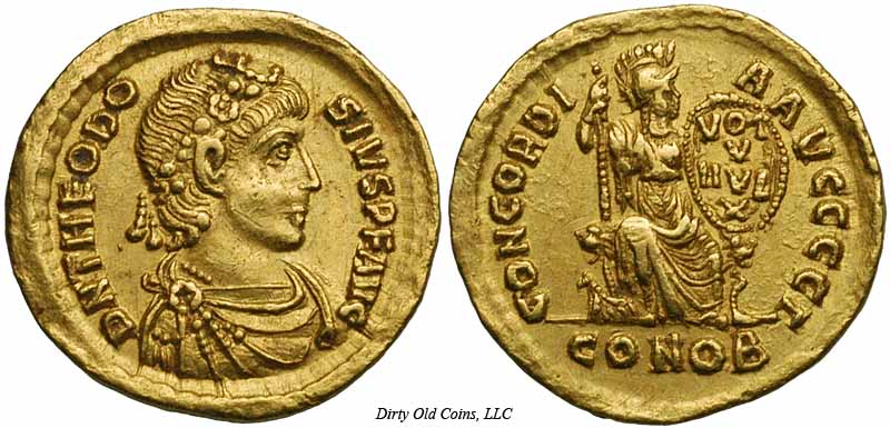 монета Древнего Рима