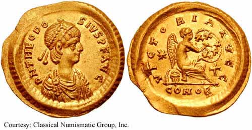 монета Древнего Рима