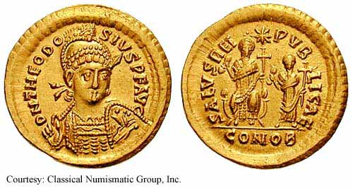 монета Древнего Рима