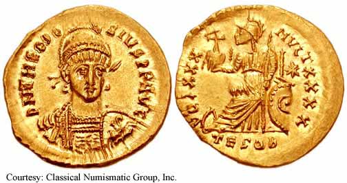 монета Древнего Рима