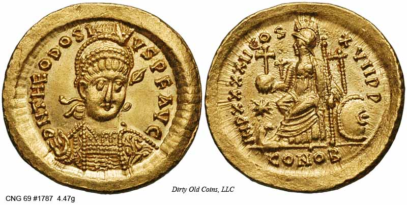 монета Древнего Рима