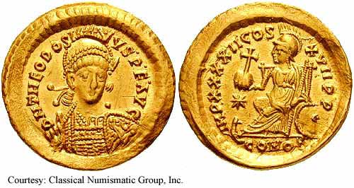 монета Древнего Рима