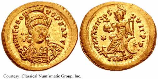 монета Древнего Рима