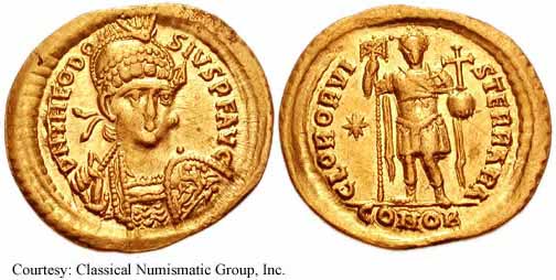 монета Древнего Рима