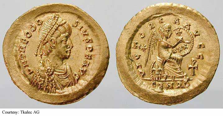 монета Древнего Рима