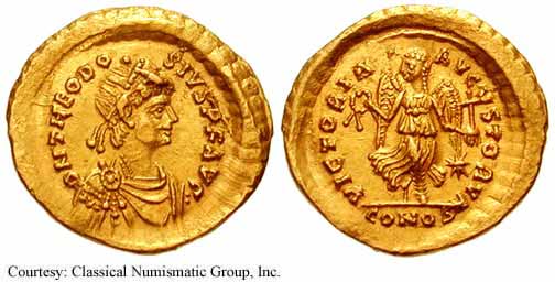 монета Древнего Рима