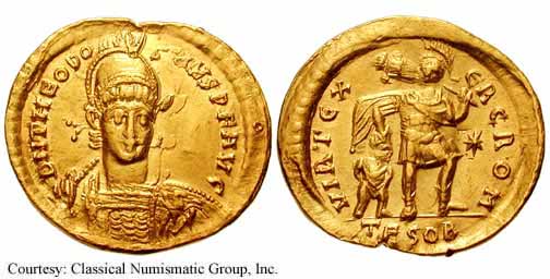 монета Древнего Рима