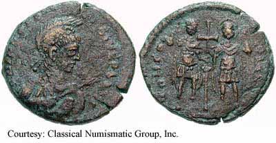 монета Древнего Рима