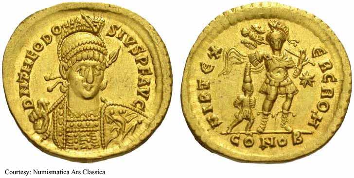 монета Древнего Рима