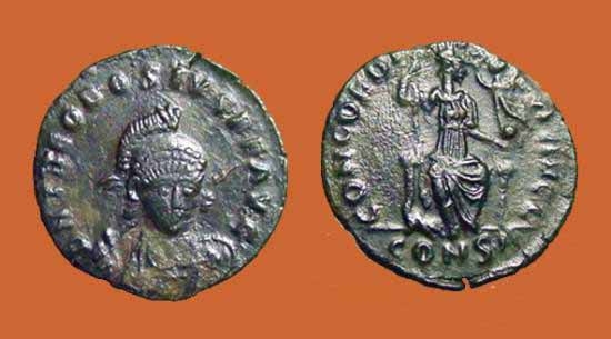 монета Древнего Рима