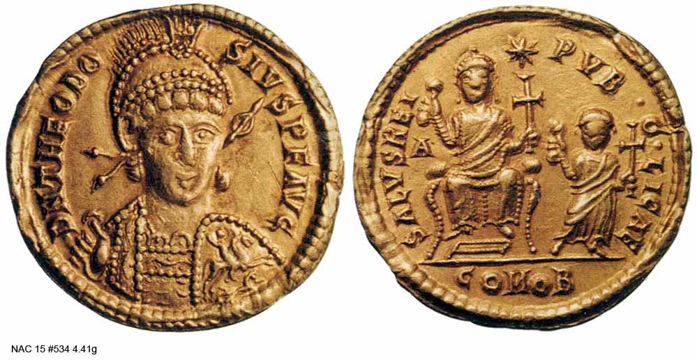 монета Древнего Рима