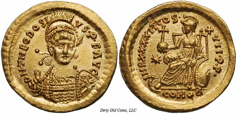 монета Древнего Рима