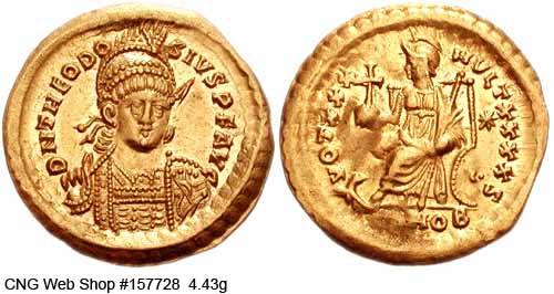 монета Древнего Рима