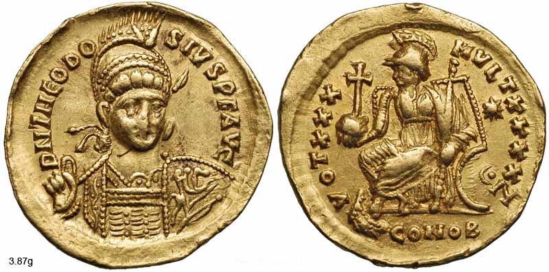 монета Древнего Рима