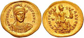 монета Древнего Рима