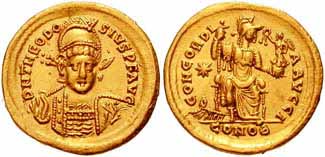 монета Древнего Рима