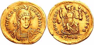 монета Древнего Рима