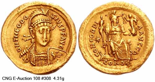 монета Древнего Рима