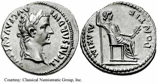 монета Древнего Рима