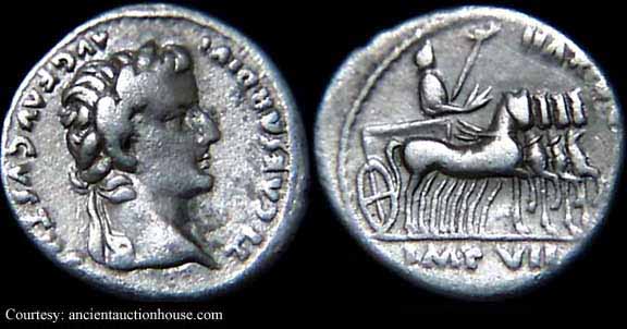 монета Древнего Рима