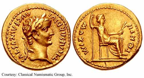 монета Древнего Рима