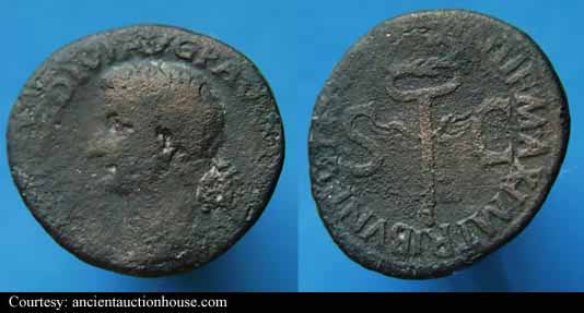 монета Древнего Рима