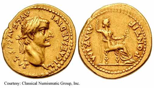 монета Древнего Рима