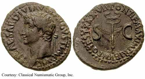 монета Древнего Рима