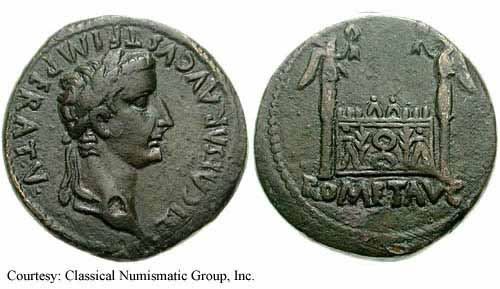 монета Древнего Рима