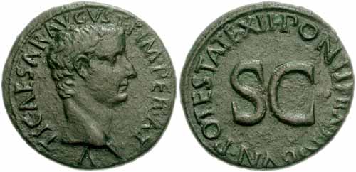 монета Древнего Рима