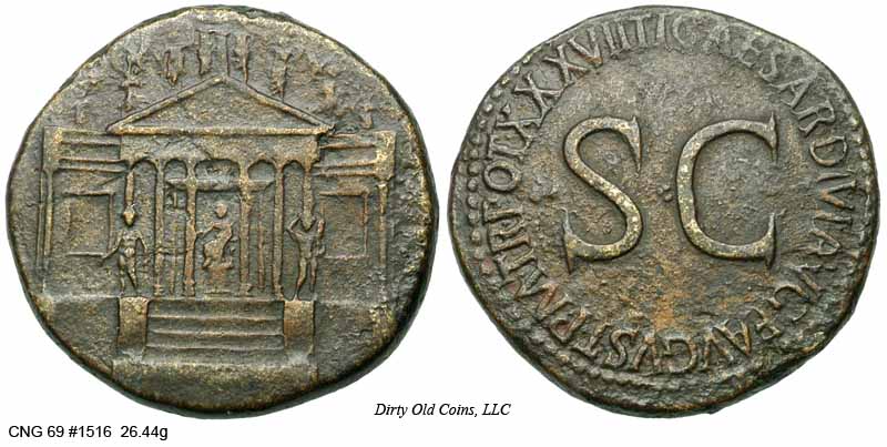 монета Древнего Рима