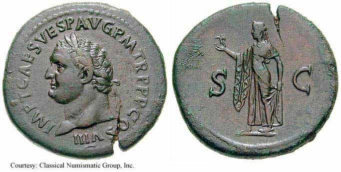 монета Древнего Рима