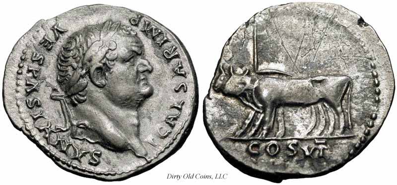 монета Древнего Рима